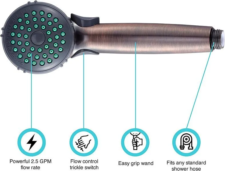 RV Hand Held Shower Wand - Oil